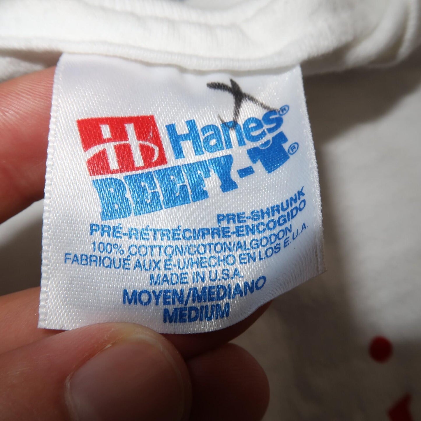 Hanes Hamilton Hotel VTG T Shirt Washington DC NYC 80s White T Shirt Graphic