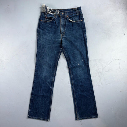 Levis 517 Vintage 90s USA Orange Tab Bootcut Flare Blue Worn Jeans Thrash 32x32
