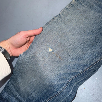 Levis 501 Vintage 70s SS Redline Selvedge USA XX Jeans Light Wash 31x33 Ac 30x29