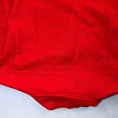 VTG 70s Pendleton Red Virgin Wool Board Shirt Loop Collar USA Men's L