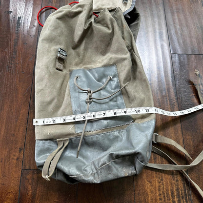 Millet Le Sherpa Mountain Hiking Rucksack Walter Bonatti 1950's Canvas Bag 50s