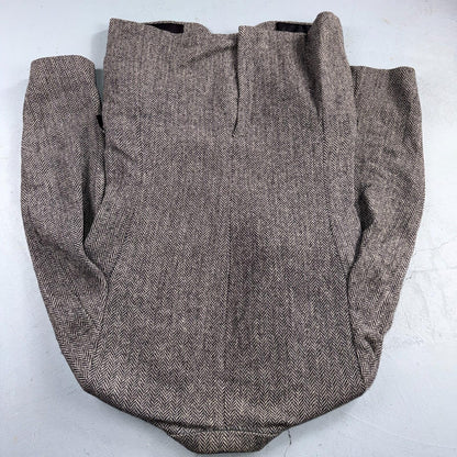 Harris Tweed Stafford Vintage 40 Blazer Gray Herringbone Wool Sport Coat USA