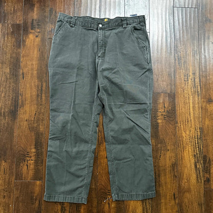 Carhartt Pants Mens 40x30 Gray Workwear Cargo Pockets Relaxed Fit