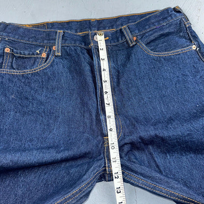 Levis 501 Vintage Y2K 90s XX Straight Leg Jeans Blue Dark Wash 36x40 Act 34x35