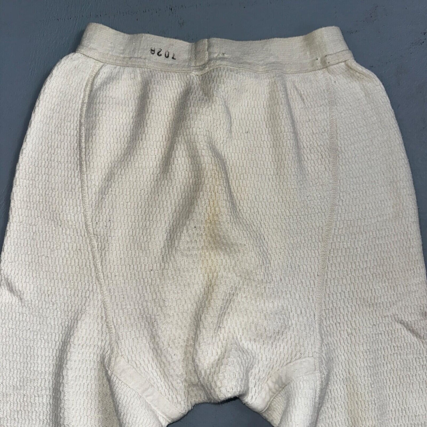 VTG J. C. Penny 100% Cotton Pants Thermal Underwear 30 1950s 1960s Rockabilly