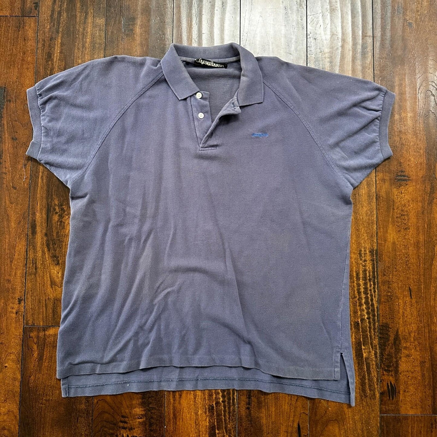 VTG Patagonia Mens Short Sleeve 1980s 80s Navy Blue Single Stitch T Shirt Basic