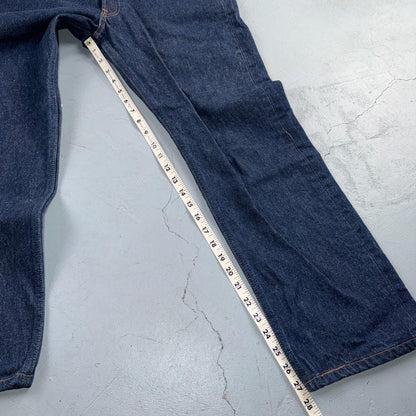 Levis 501 Vintage Y2K 90s XX Straight Leg Jeans Blue Dark Wash 33x30 Act 32x27