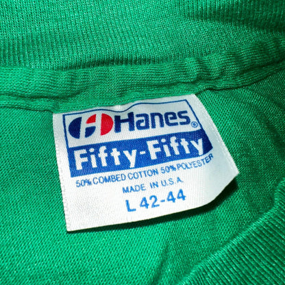 Exchange Money Hanes 80s VTG T Shirt 1980s Single Stitch Bank Machine Promo Rare