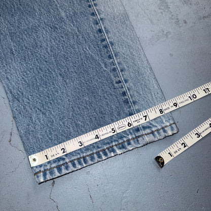 Levis 501 Vintage Y2K XX Straight Leg Jeans Blue Light Wash 36x30 Act 33x27