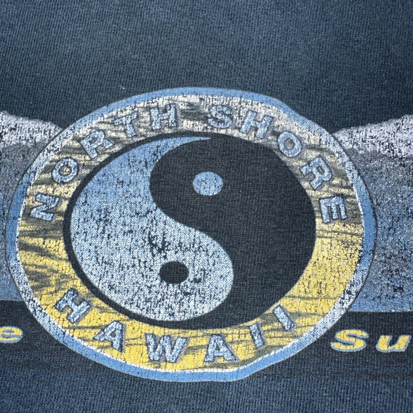 Banzai Pipeline Long Sleeve XL VTG T Shirt Rock Band Music Grunge Ying Yang Y2K
