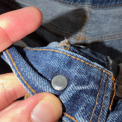 Levis 501 Vintage 70s SS Redline Selvedge USA XX Jeans Light Wash Shorts 31x5