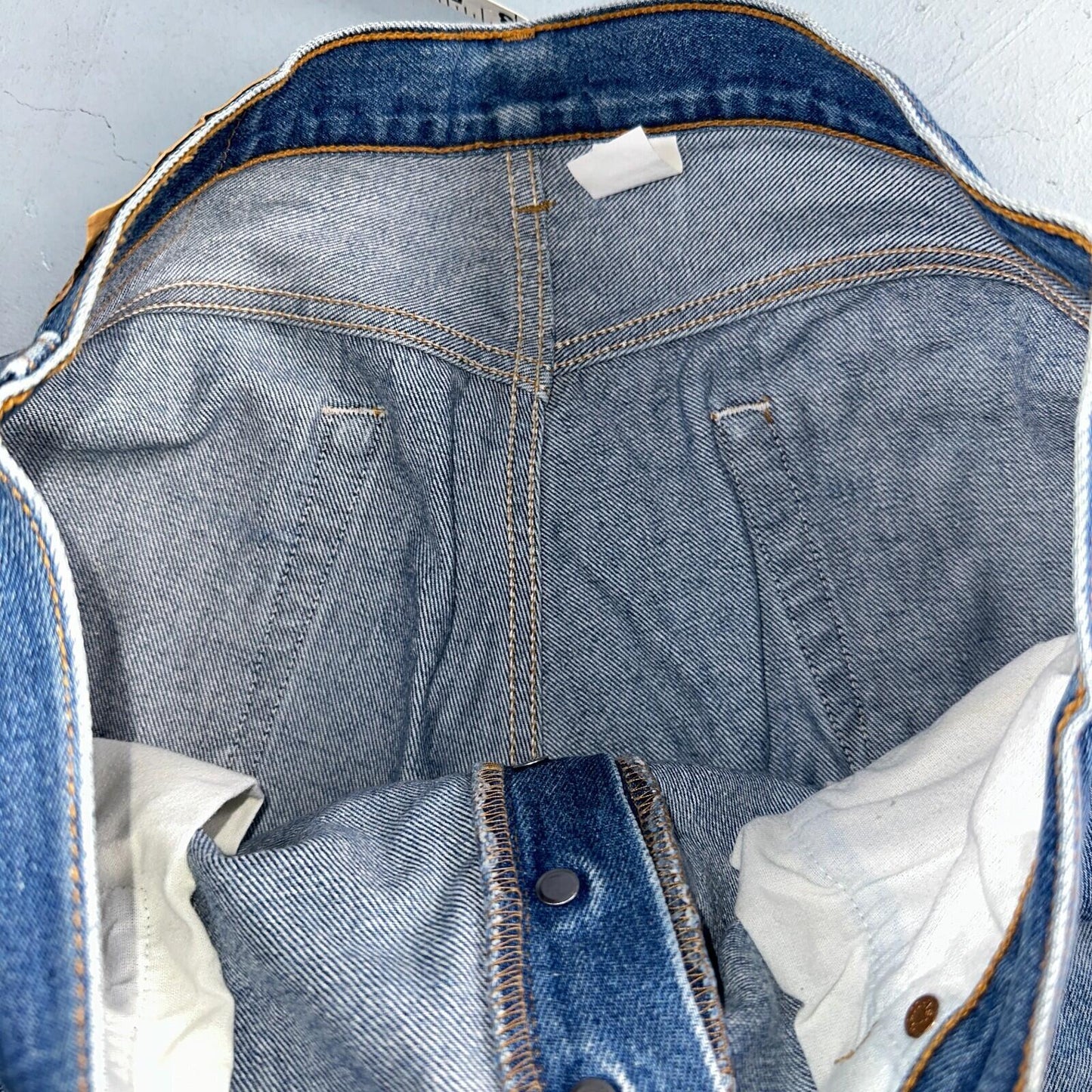 Levis 501 Vintage Y2K Mexico Straight Leg Jeans 36x36 90s Med Wash Act 36x32