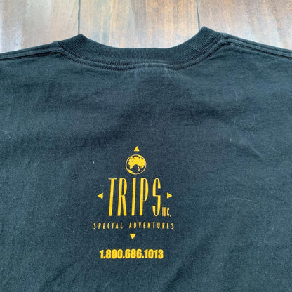 Bad Trip Vintage T Shirt 90s Alcohol Stoner Hippie Weed Head Funny Y2K Rap Tee