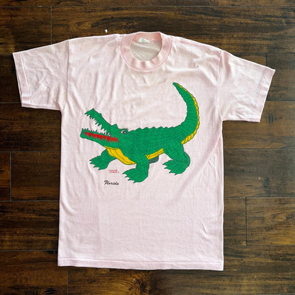 Alligator Vintage T Shirt Florida Abstract 80s Cute Cubes Crocodile Harry Styles