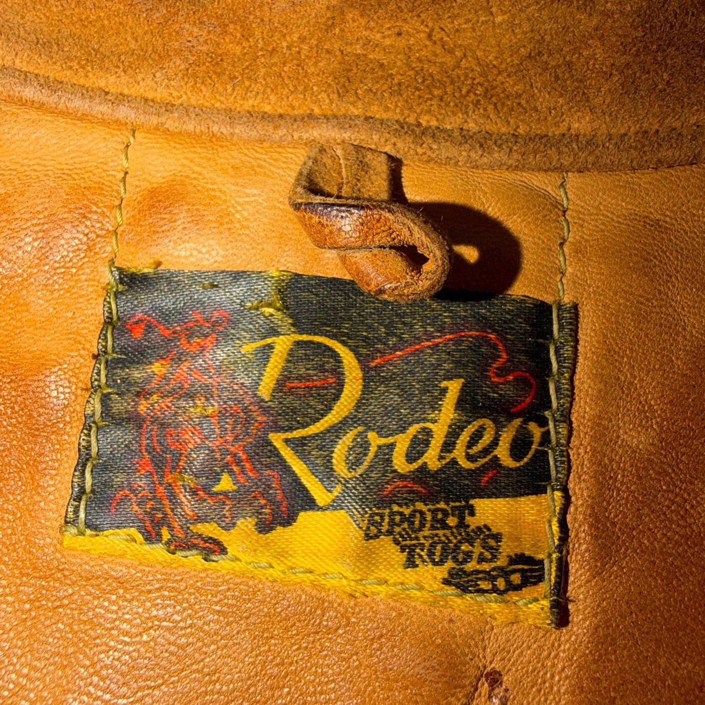 VTG 1940s Union Suede Pullover Leather Lace Up Cowboy Rockabilly Rodeo 40s Shirt