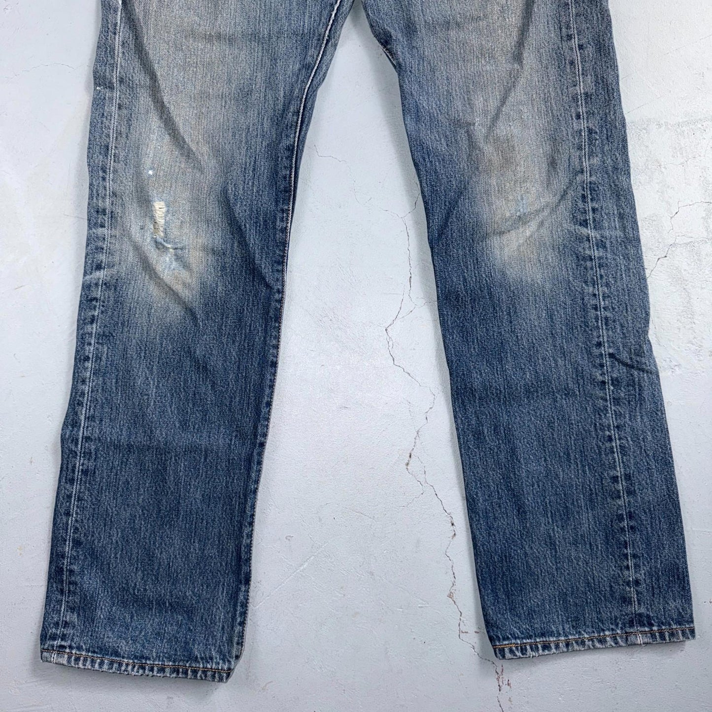 Levis 501 Vintage Y2K XX Straight Leg Jeans Blue Light Wash 33x32 Act 32x31