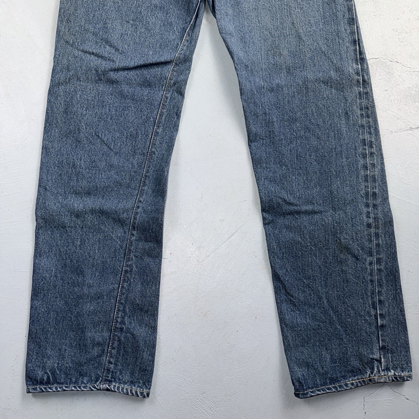Levis 501 Vintage 70s SS Redline Selvedge USA Jeans Med Wash 32x34 Act 29x29