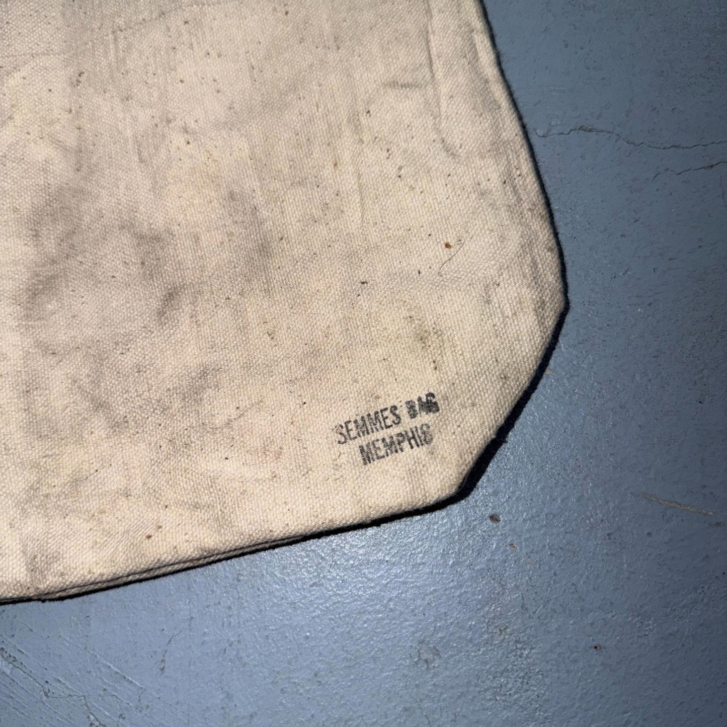Vintage 1980 U. S. Mint Denver Cloth Cents $50 Coin Bag Empty Used 70s 80s