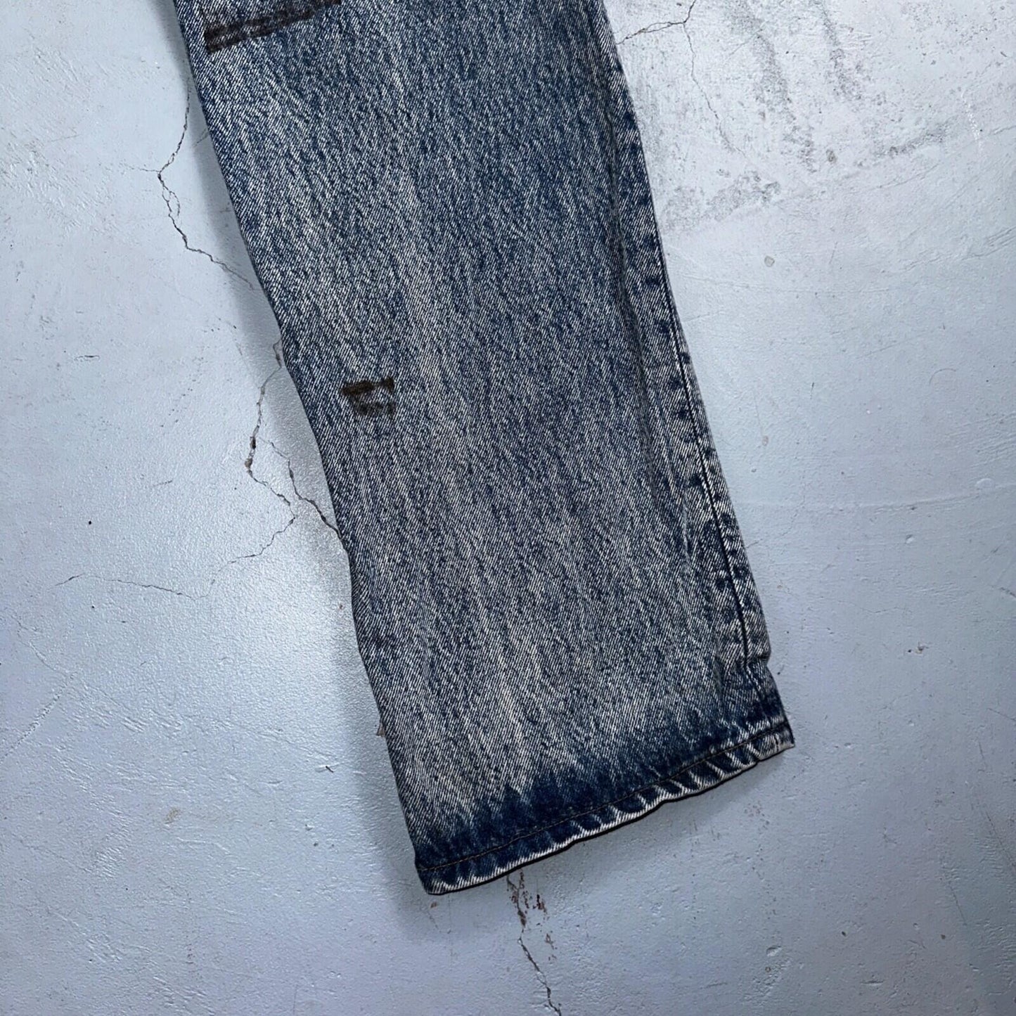 Levis 501 Vintage 90s USA XX Straight Leg Jeans Blue Med Wash 31x34 Act 29x32