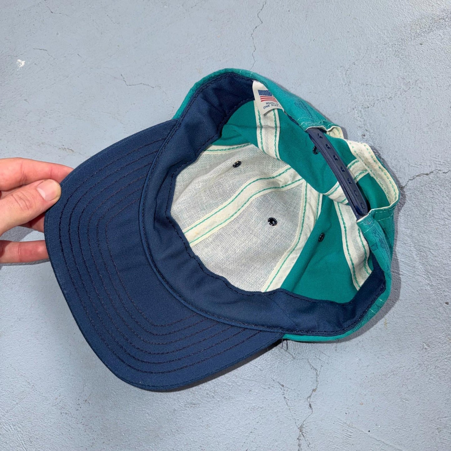 Bass Fishing VTG Hat Baseball Cap Snapback Oregon Outdoors Hunting Hunt Fish USA