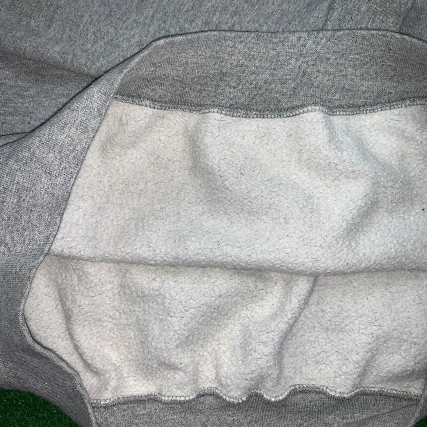 Nike Vintage Crewneck Sweater Gray Center Swoosh Hoodie 90s Charli D'amelio