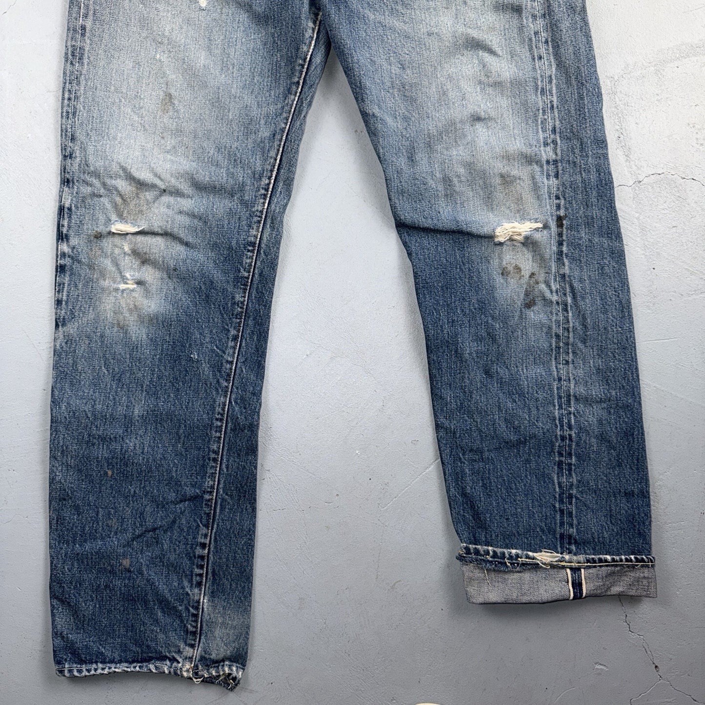 Levis 501 Big E Vintage 60s Redline Selvedge USA XX 1960s Jeans 66 Act 31x30