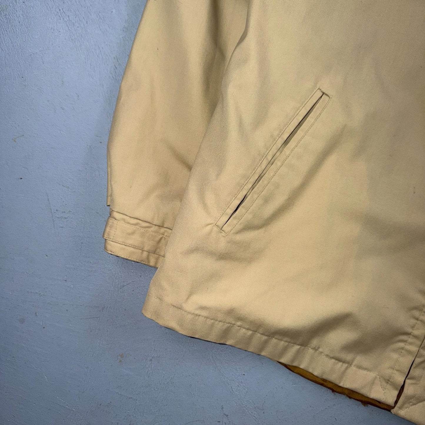 VTG 1960s 60s Sportswear Jacket Rockabilly Long Sleeve Talon Ricky Windbreaker
