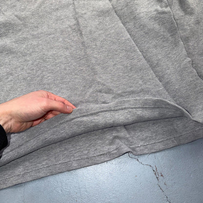 Polo Ralph Lauren Sweater VTG 2XL Gray Cotton Long Sleeve Mock Neck Quarter Zip