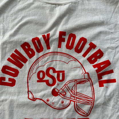 Nike OSU PDX Vintage T Shirt 90s Gray Tag Cowboy Football Rare XL Oklahoma State