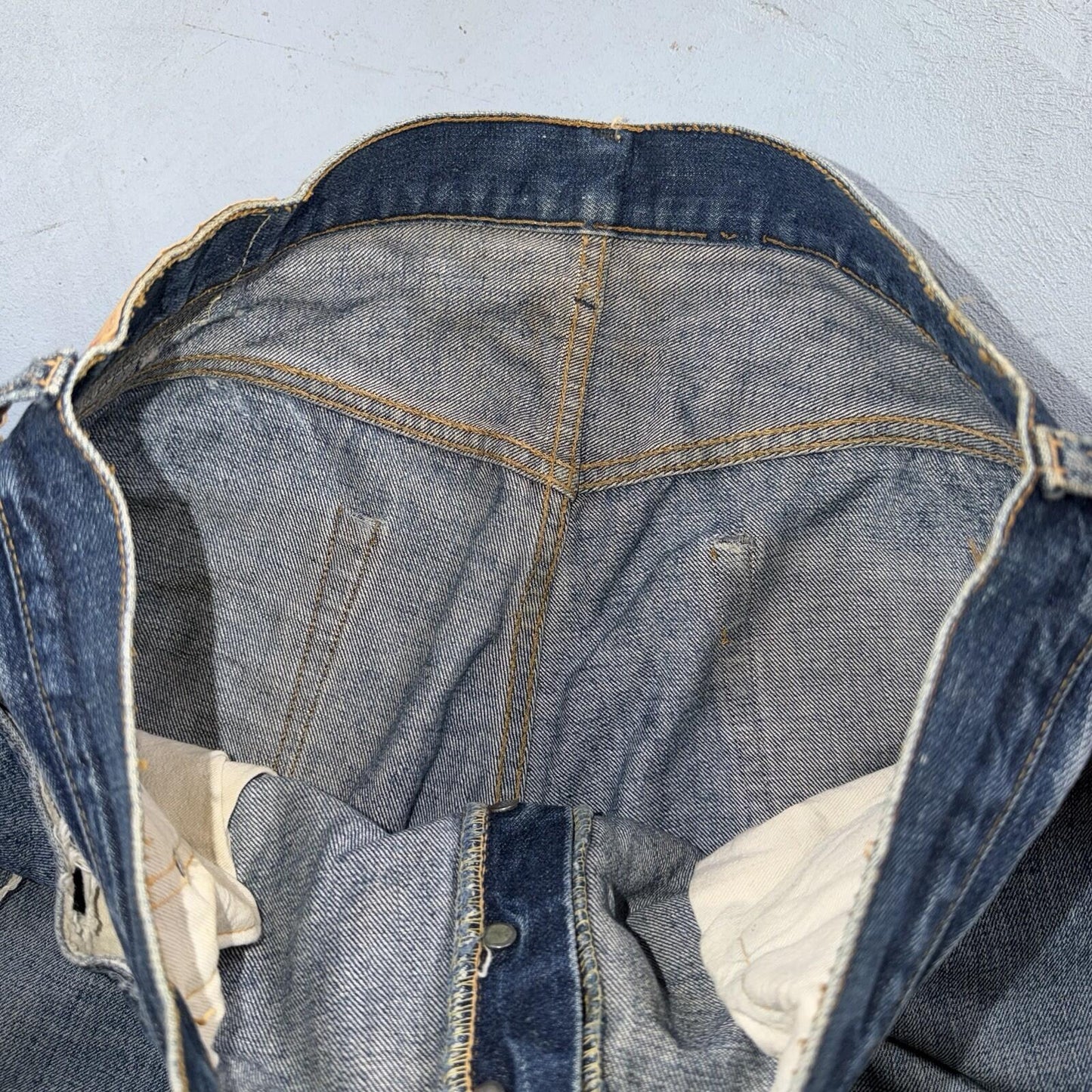 Levis 501 Big E Vintage 60s Redline Selvedge USA XX 1960s Jeans 66 Act 35x33
