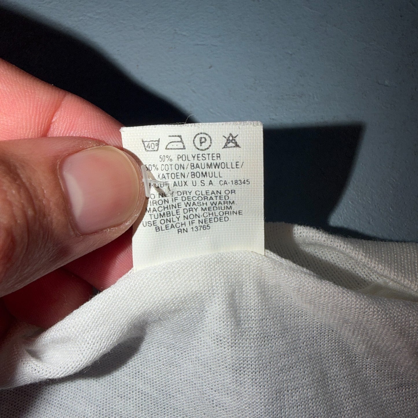 Funny Dragging Ass Construction Guy VTG T Shirt 80s Single Stitch XL Humor Joke