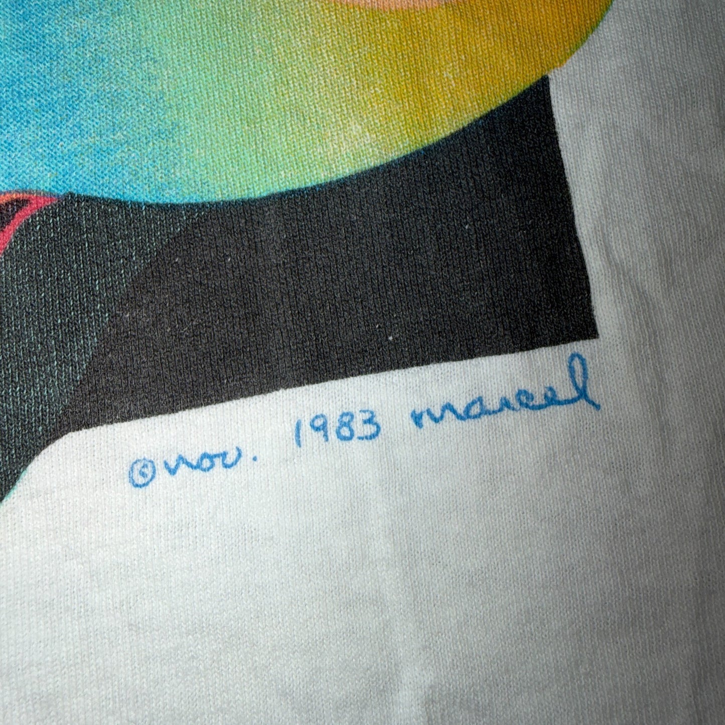 Shedd Aquarium Chicago 80s VTG T Shirt Fish Ocean Travel Museum Art Graphic