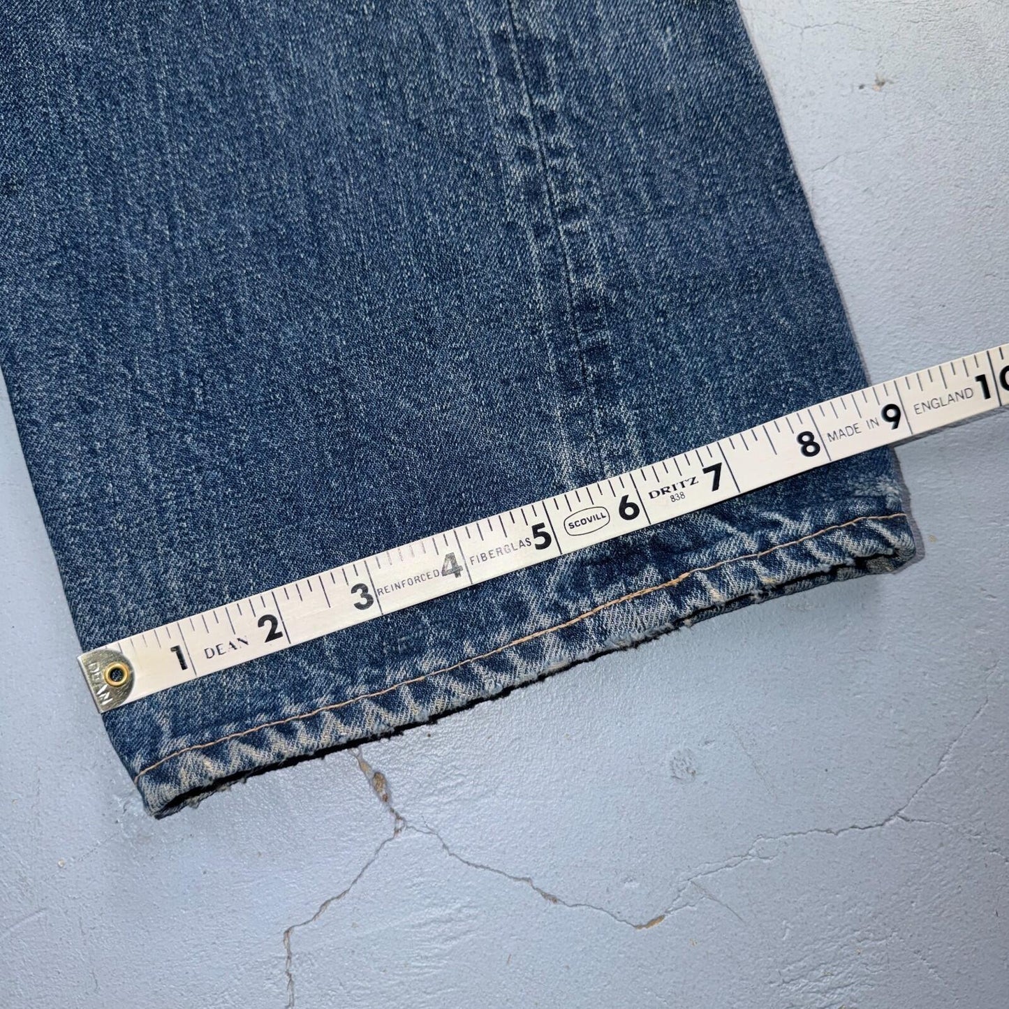 Levis 501 Big E Vintage 60s Redline Selvedge USA XX 1960s Jeans 66 Act 34x27