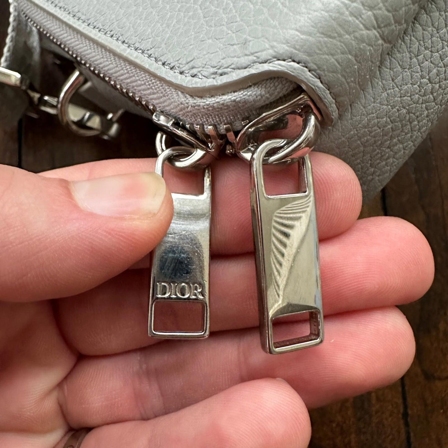 Nike Air Dior Jordan Wings Logo Grey Logo Small Rare Shoulder Bag 100% Authentic