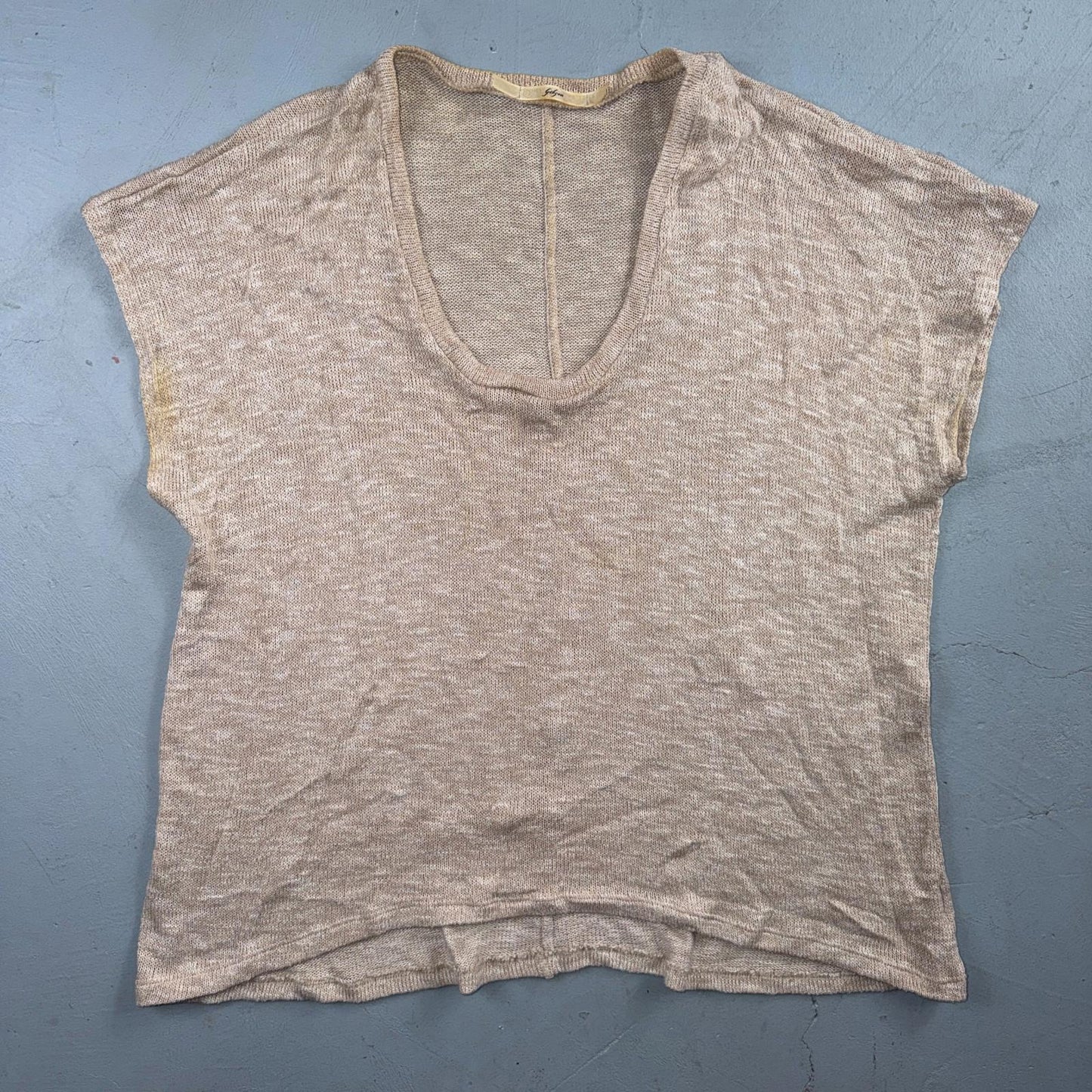 Gibson Women’s Size Large Sleeveless V-Neck Rayon USA Shirt VTG