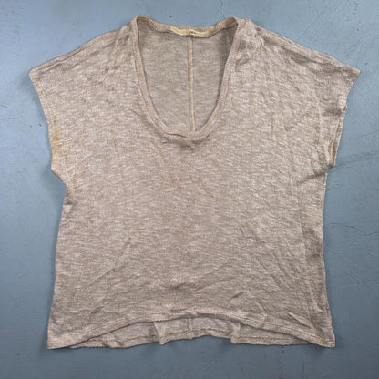 Gibson Women’s Size Large Sleeveless V-Neck Rayon USA Shirt VTG