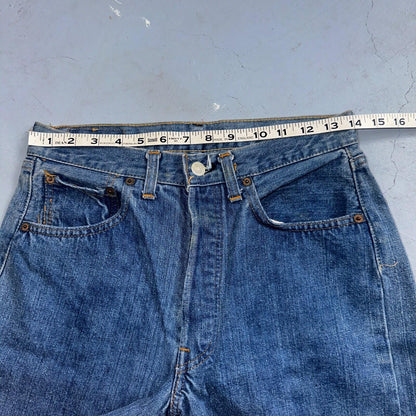 Levis 501 Vintage 70s SS Redline Selvedge USA XX Jeans Med Wash 30x31 Act 28x27