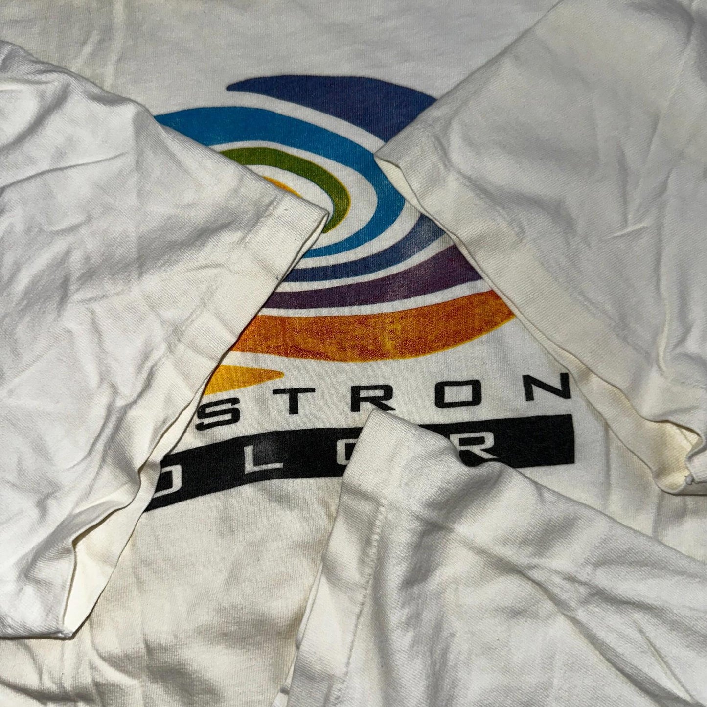Crestron Color VTG T Shirt Remote Controller Hanes Graphic Music Audio TV Promo