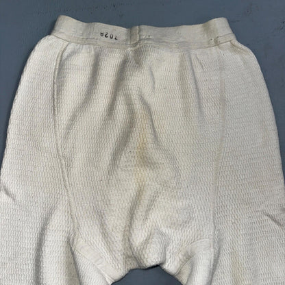 VTG J. C. Penny 100% Cotton Pants Thermal Underwear 30 1950s 1960s Rockabilly