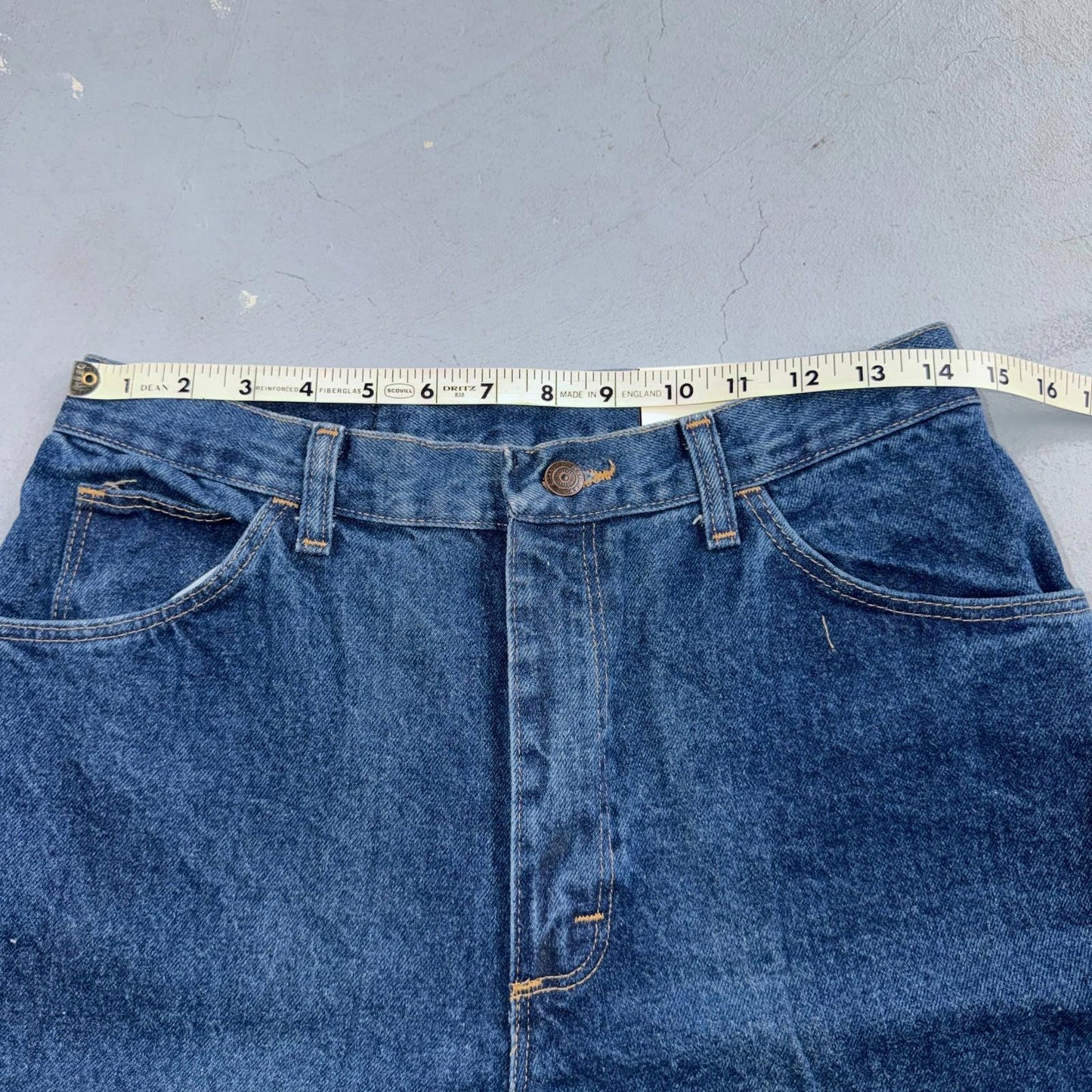 NWT Gitano Jeans Women 12 Average Relaxed Fit Tapered Leg Blue Med Wash