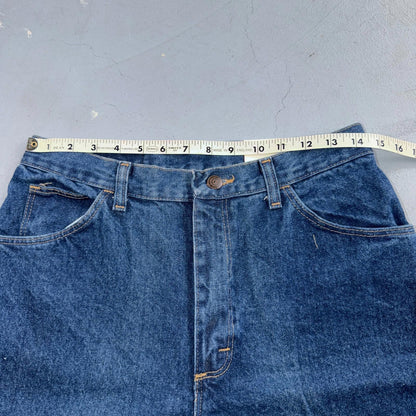 NWT Gitano Jeans Women 12 Average Relaxed Fit Tapered Leg Blue Med Wash