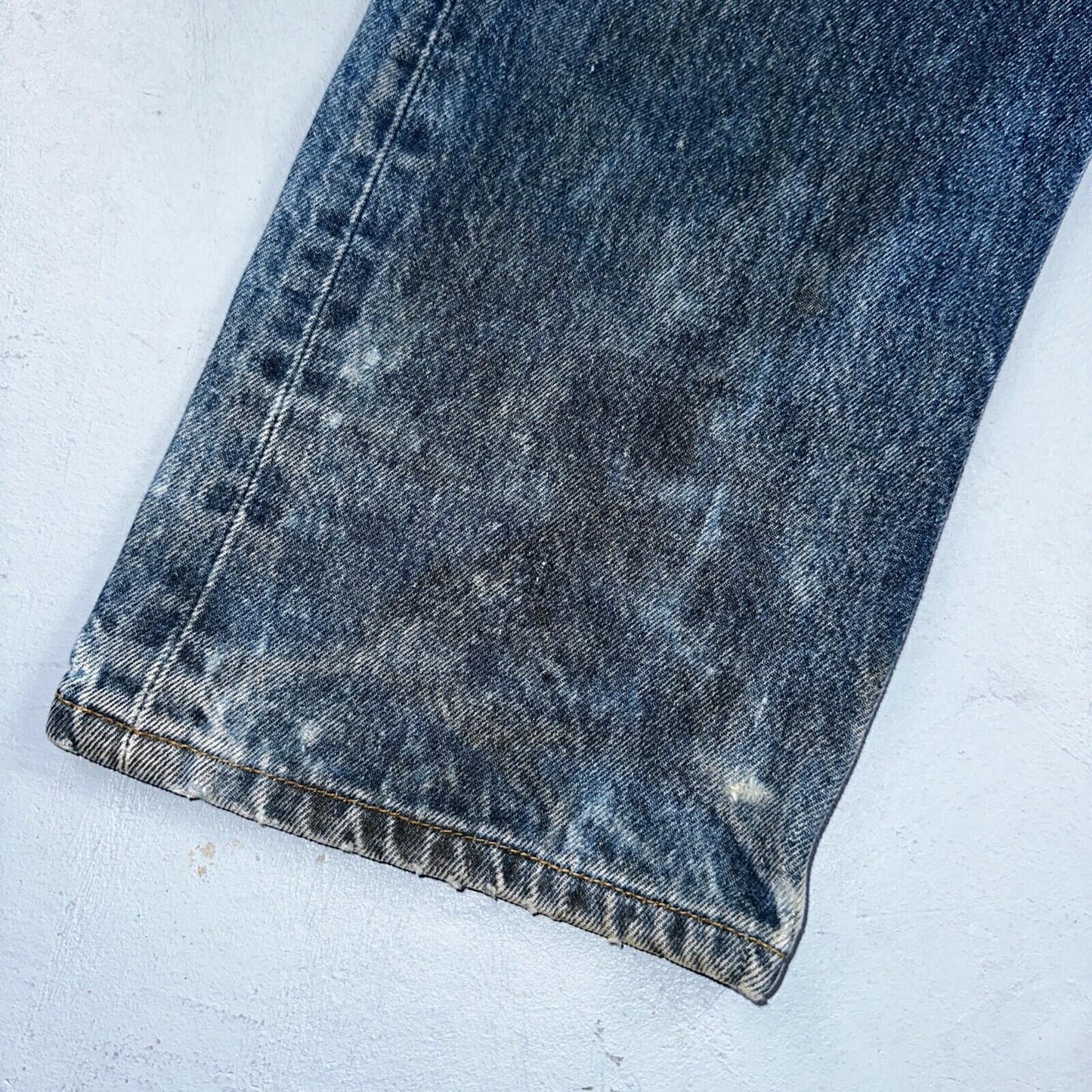 Levis 501 Vintage 90s Mexico Straight Leg Jeans 36x30 Y2K Med Wash Act 33x27