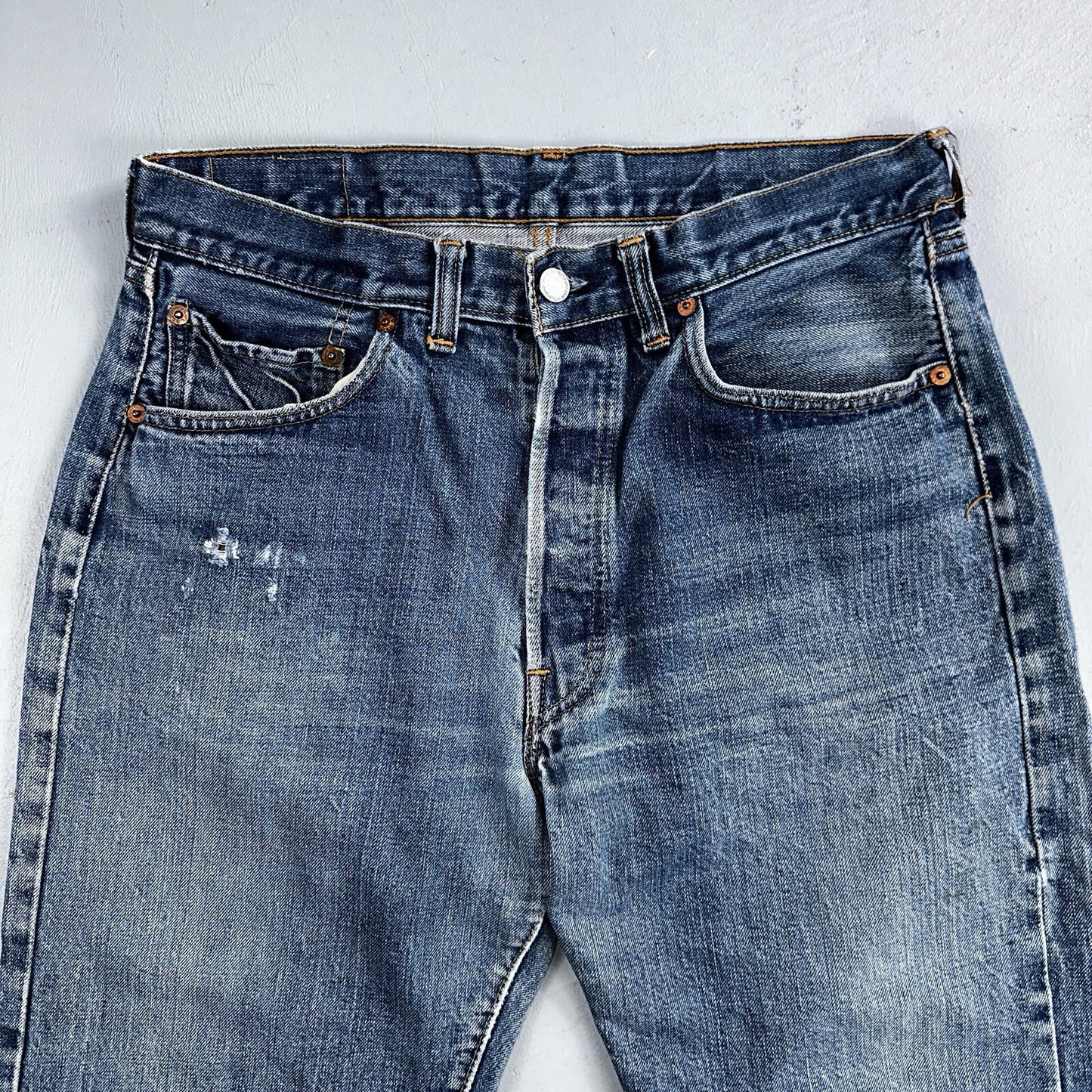 Levis 501 Big E Vintage 60s Redline Selvedge USA XX 1960s Jeans 66 Act 30x28