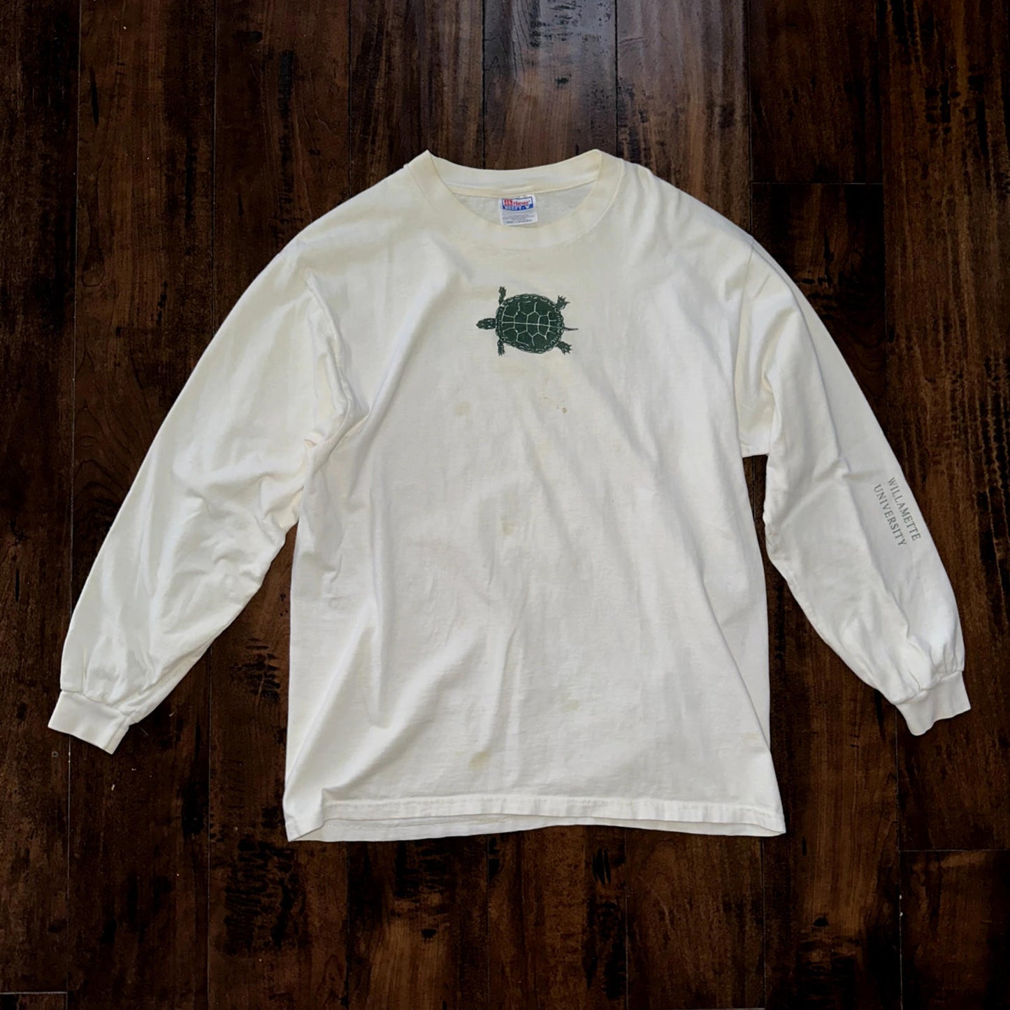 Turtle Peace Long Sleeve Arcadia Vintage T Shirt Willamette University Animals