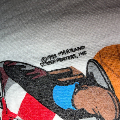VTG BIG Johnson Lobster Piano House Bar T Shirt Funny Adult Humor Graphic Pinup