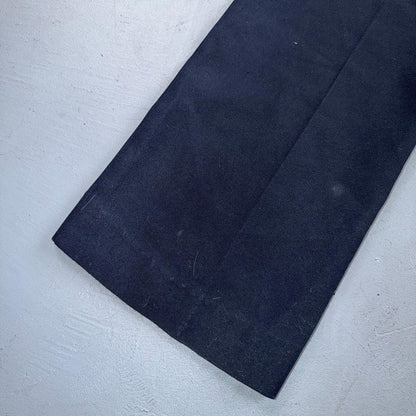 VTG 70s US West Navy Western Cowboy 33x30 Poly Rodeo Formal Slacks Pants Talon