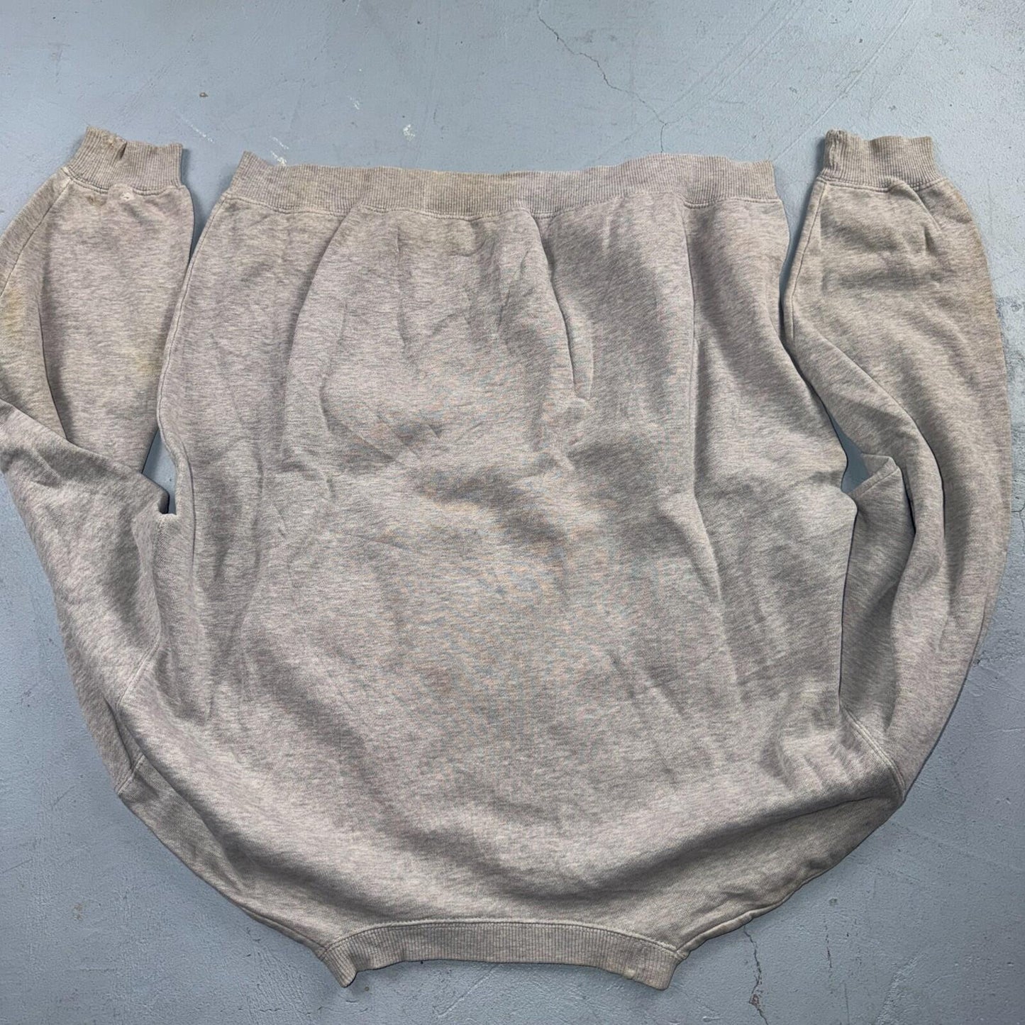 1990s Rare Vintage Acme Looney Tunes Central Logo Sweatshirt Crewneck Stained