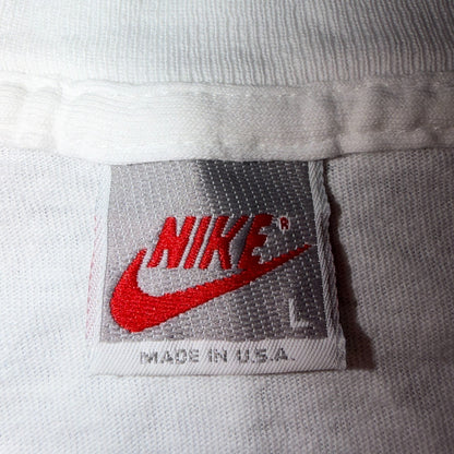 Vintage Nike State Games Of Oregon 1993 Torch T Shirt White USA JDI Large 90s