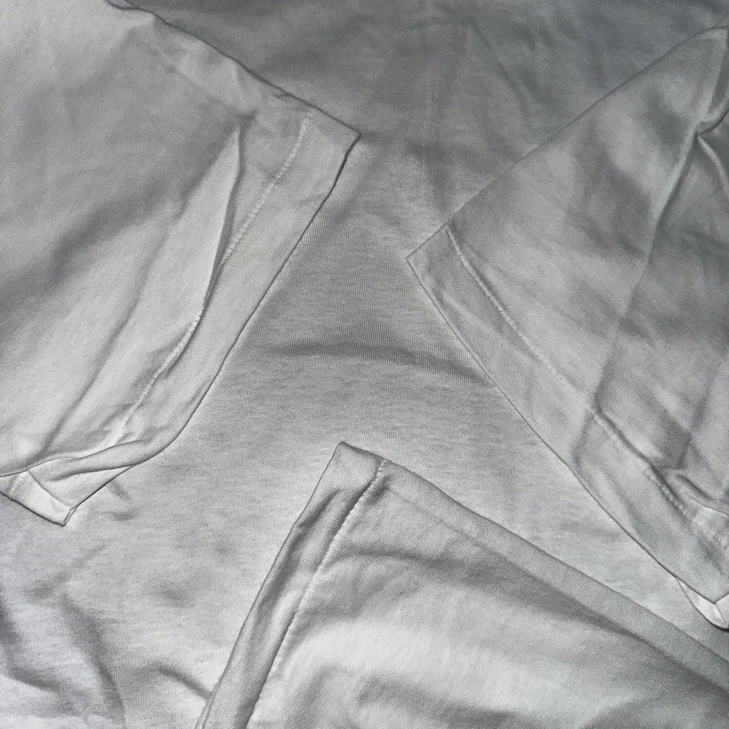 VTG Oneita XL Blank White T Shirt 90s Basic Rap Single Stitch ONE TEE LOT AVAIL