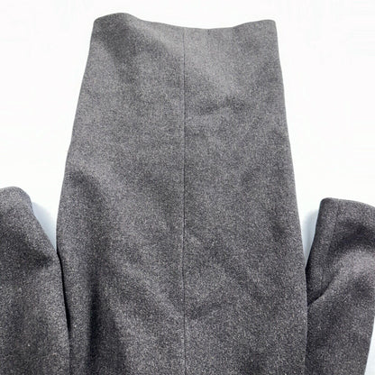 VTG Pavilion Petite Gray Coat  Womens  Double Breasted Long Trench Overcoat Sz L